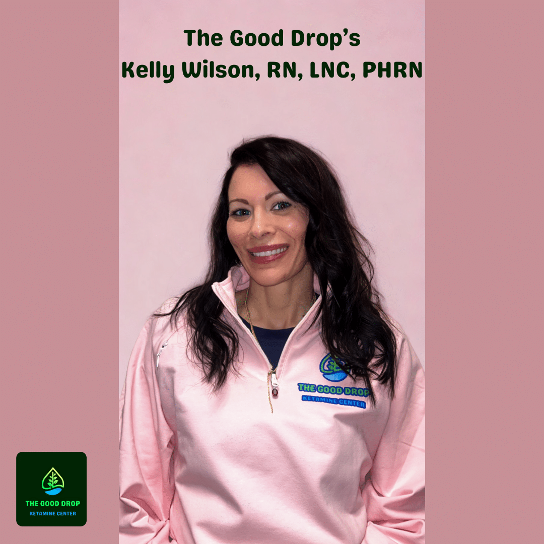 kelly wilson, rn, lcn, phrn from the good drop ketamine center in avoca, pa